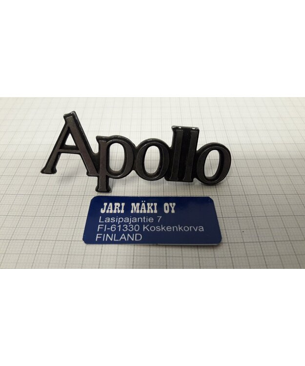 Merkki metallia 2-11/16" Buick Apollo