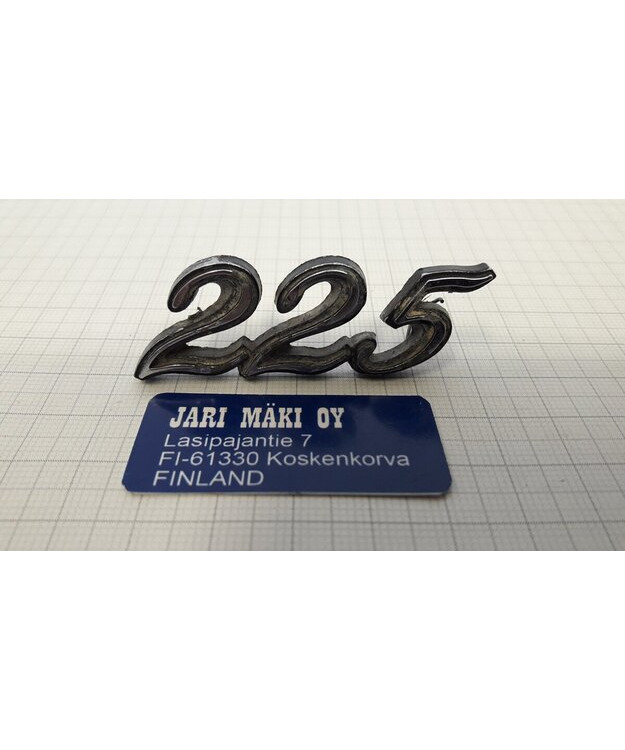 Merkki metallia 2-1/4" Buick Electra 1968-1969