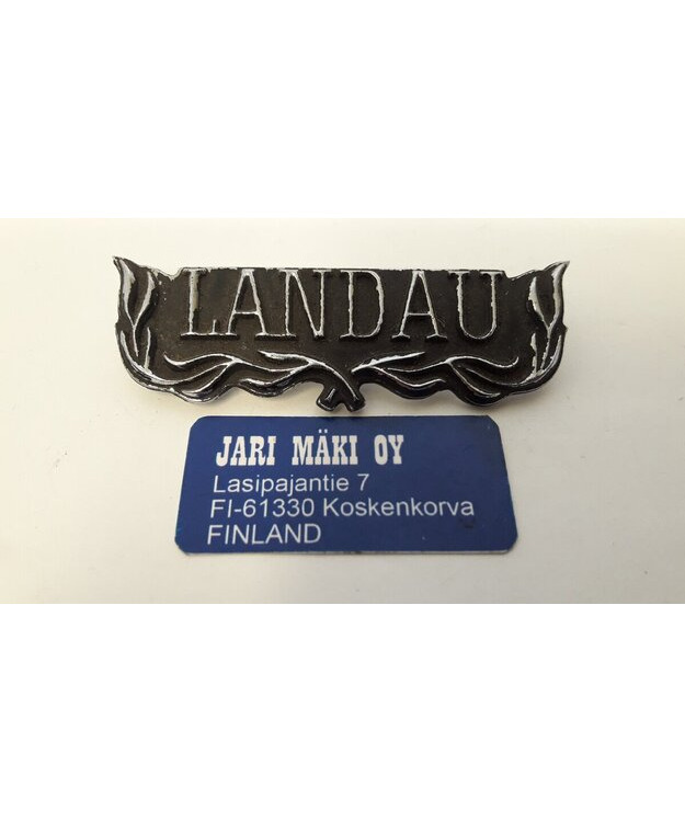 Merkki metallia 2-5/8" Chevrolet Monte Carlo 1973