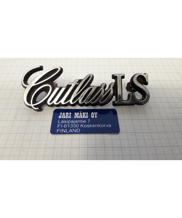 Merkki metallia 3-1/2" Oldsmobile Cutlass LS