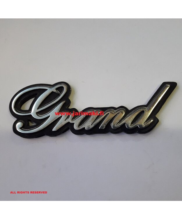 Merkki metallia 3-15/16" Jeep Grand Wagoneer