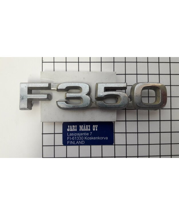 Merkki metallia 4-1/2" Ford F350 1980-1982
