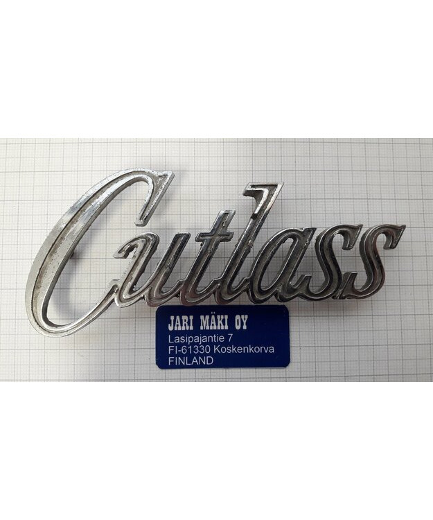 Merkki metallia 4-1/2" Oldsmobile Cutlass 1970