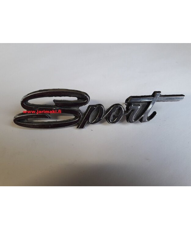 Merkki metallia 4-1/8" Plymouth