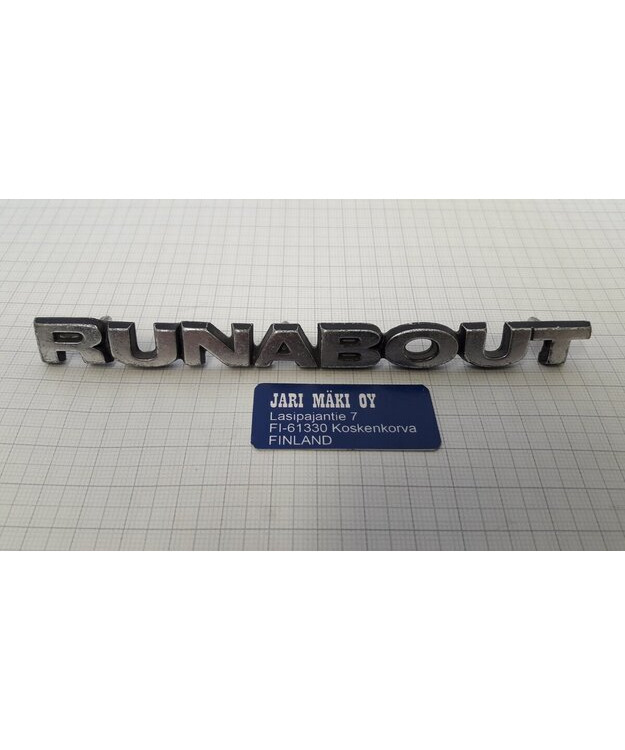 Merkki metallia 5-1/2" Ford Pinto 1971-1980