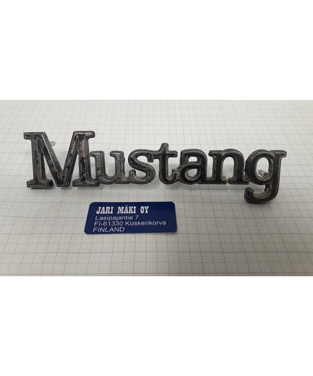 Merkki metallia 5-1/4" Ford Mustang II 1974-1978