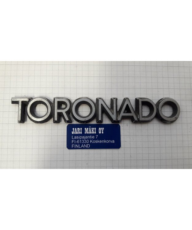 Merkki metallia 5-1/4" Oldsmobile Toronado