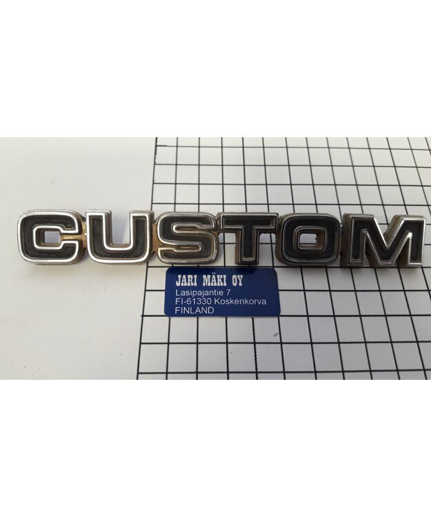 Merkki metallia 6-1/16" Ford Truck 1973-1979