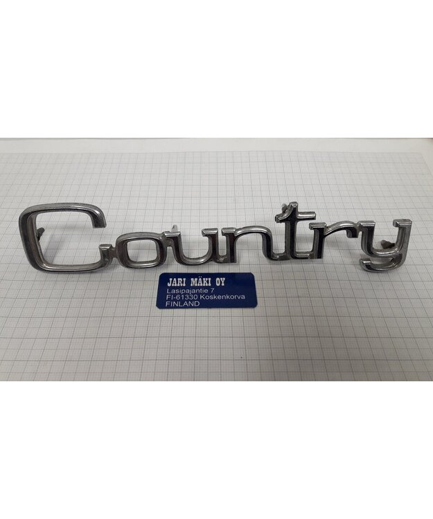Merkki metallia 6-3/4" Ford Country Squire 1971