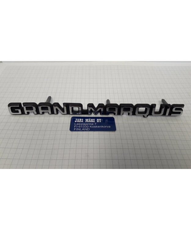 Merkki metallia 6-3/4" Mercury Grand Marquis 1988-1991