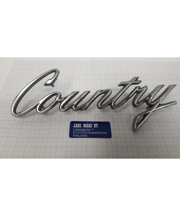 Merkki metallia 6-7/8" Ford Country Sedan 1969