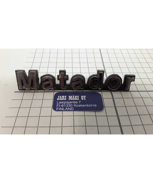 Merkki metallia AMC Matador 1974-1978