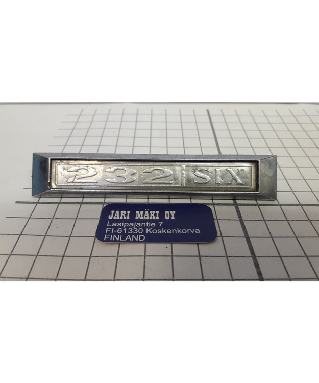 Merkki metallia AMC Rambler 1965-1968