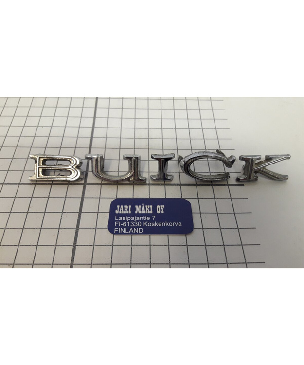 Merkki metallia Buick GS/Skylark/Wildcat 1962-1967