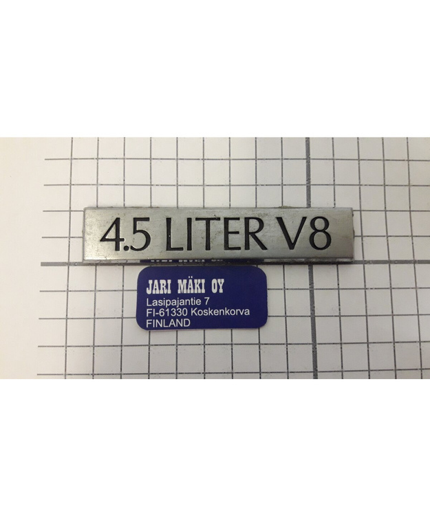 Merkki metallia Cadillac 1985-1988