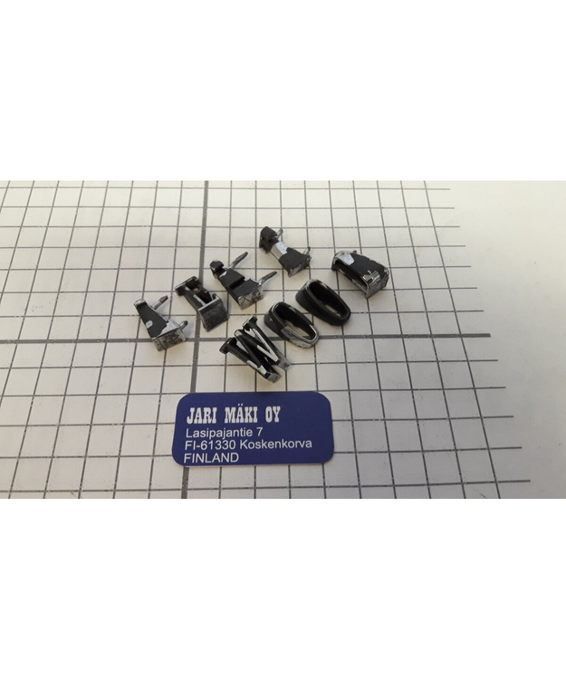 Merkki metallia Cadillac Fleetwood (puuttuu F)