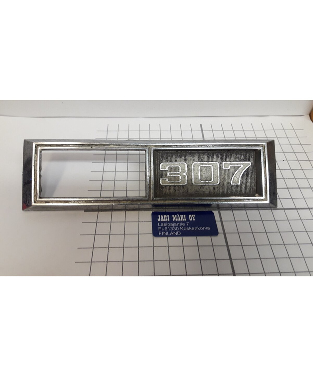 Merkki metallia Chevrolet Chevelle/Impala 1968