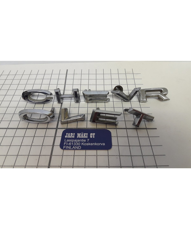 Merkki metallia Chevrolet Impala 1969