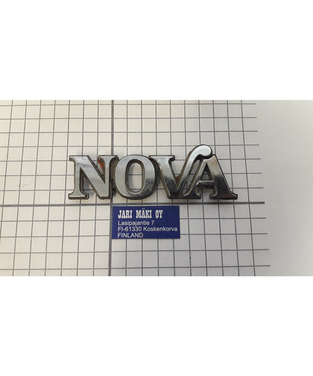 Merkki metallia Chevrolet Nova 1975-1979