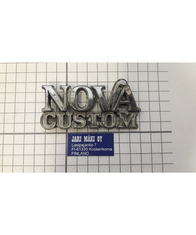 Merkki metallia Chevrolet Nova 1975-1979