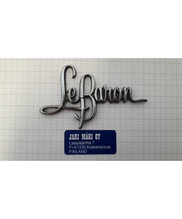 Merkki metallia Chrysler Imperial LeBaron 1971-1973