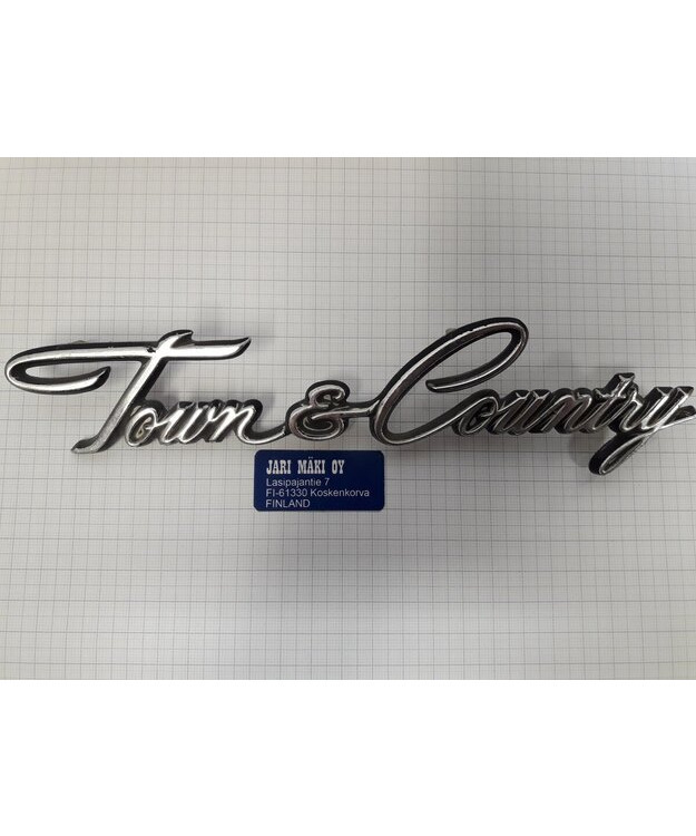 Merkki metallia Chrysler Town&Country 1969-1978