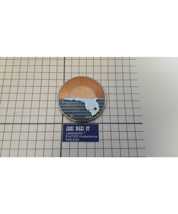 Merkki metallia Florida "Sunshine state"