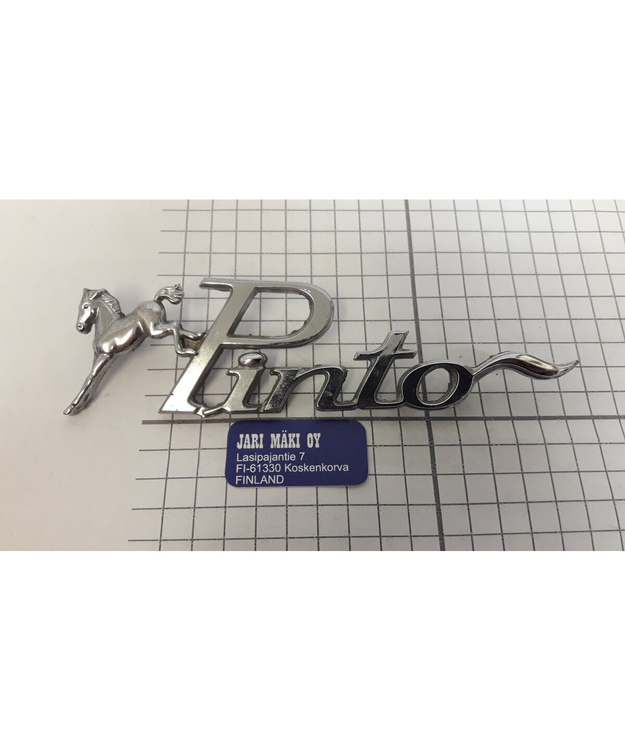 Merkki metallia Ford Pinto 19745-1977