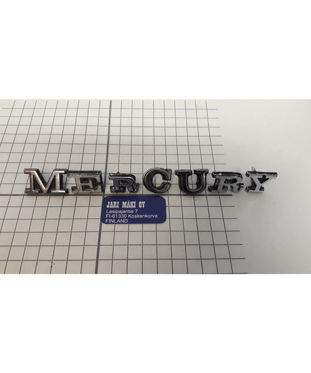 Merkki metallia Mercury Bobcat 1979