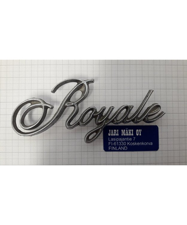 Merkki metallia 4-3/8" Oldsmobile Delta 88 1978-1979