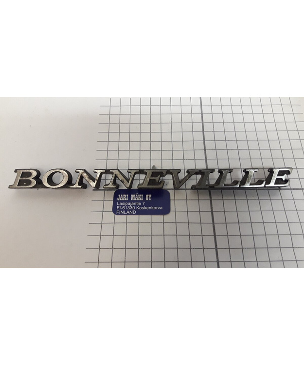 Merkki metallia Pontiac Bonneville 1971