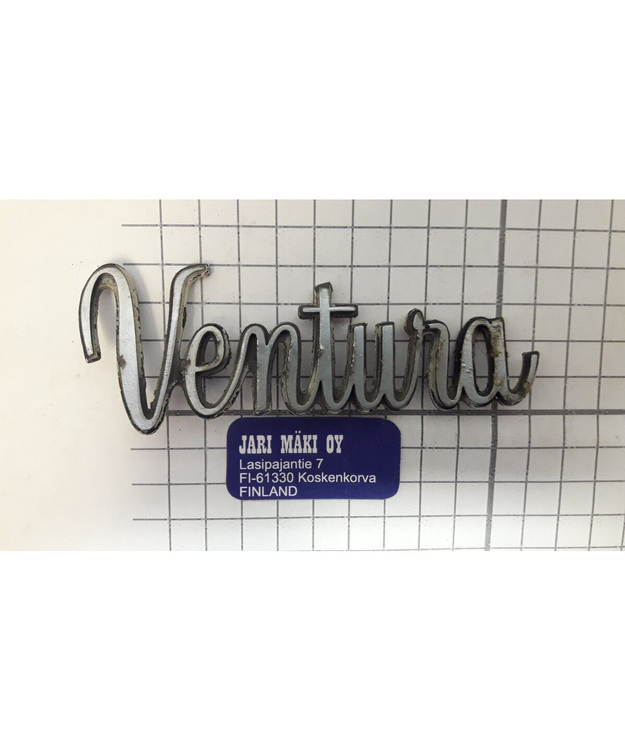 Merkki metallia Pontiac Ventura 1975-1976