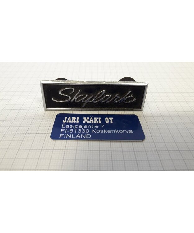 Merkki metallia Buick Skylark 1975-1977