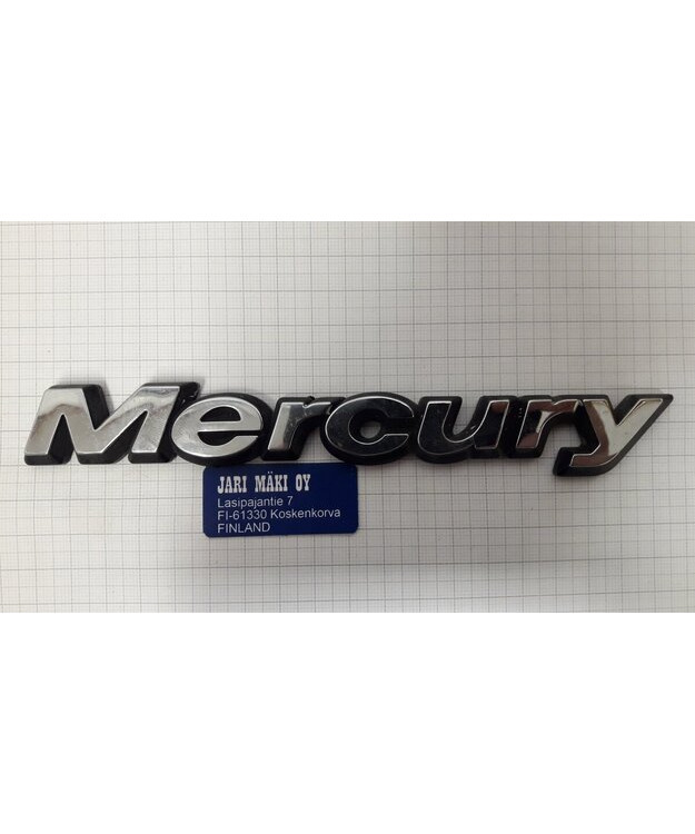 Merkki muovia  7-1/8" Mercury