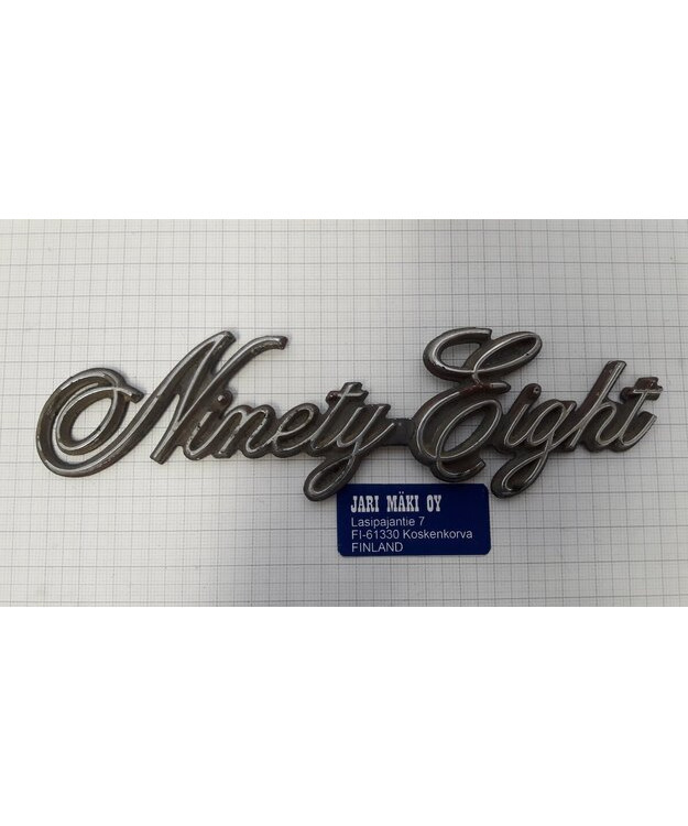 Merkki muovia "Ninety Eight" Oldsmobile