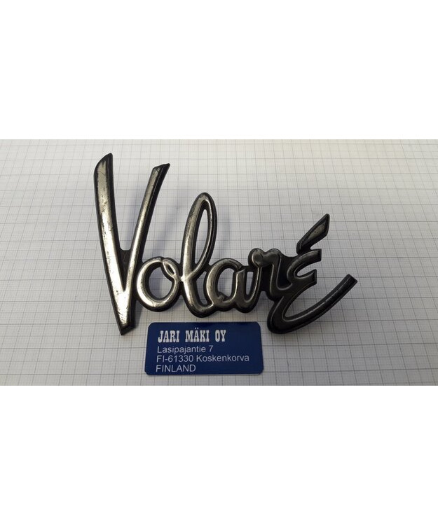 Merkki muovia "Volare" Plymouth 1976-1980