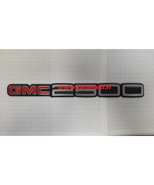 Merkki muovia 12-3/16" GMC Sierra 2500 1988-1999