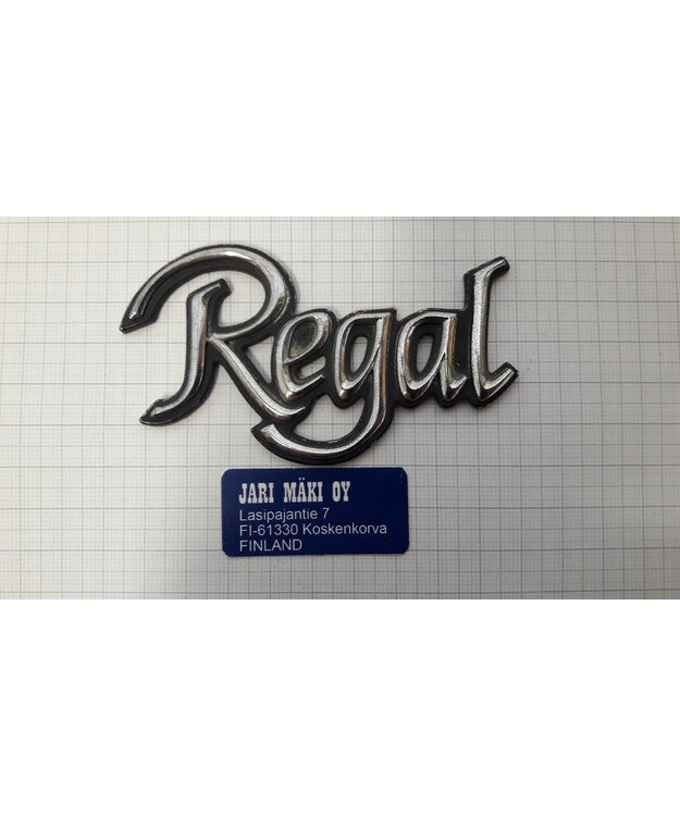 Merkki muovia 3-5/8" Buick Regal