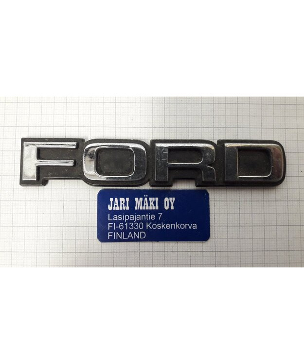 Merkki muovia 4" Ford