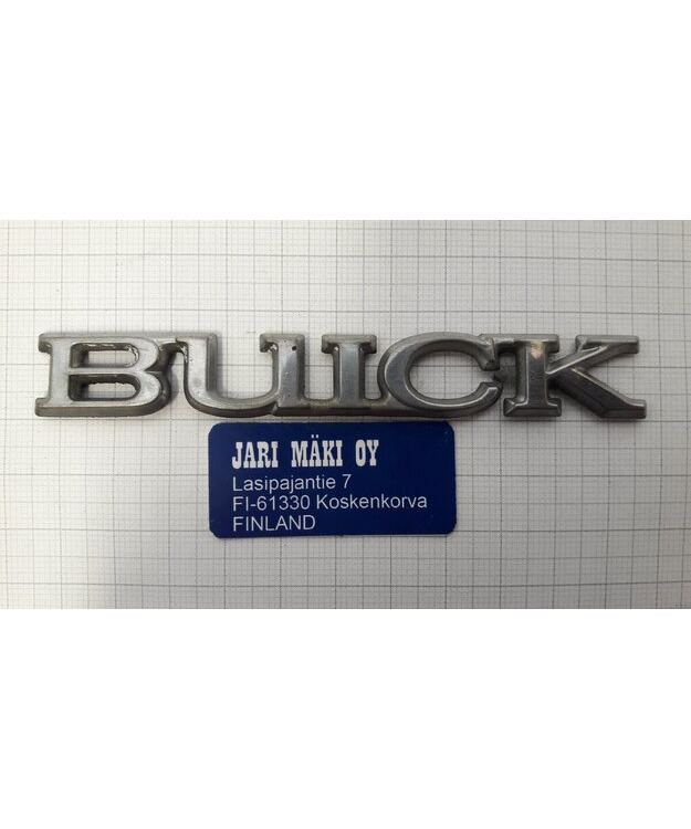 Merkki muovia 4-1/4" Buick