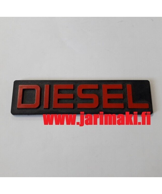 Merkki muovia 4-3/8" 