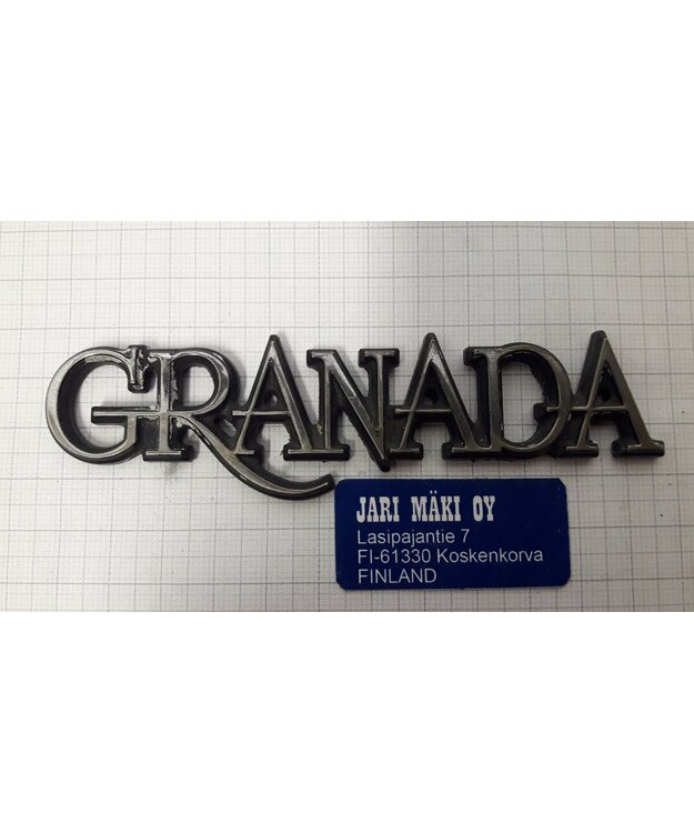 Merkki muovia 4-9/16" Ford Granada