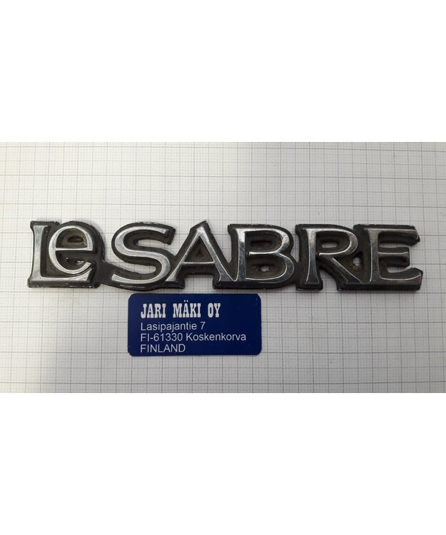 Merkki muovia 5" Buick LeSabre