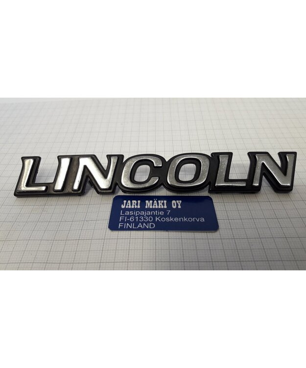 Merkki muovia 5" Lioncoln Continental 1996-1998