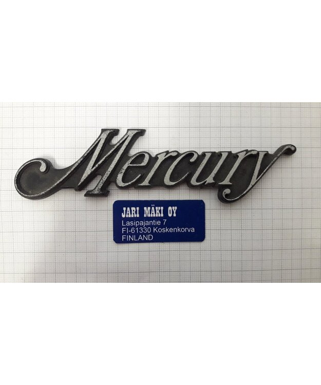 Merkki muovia 5" Mercury