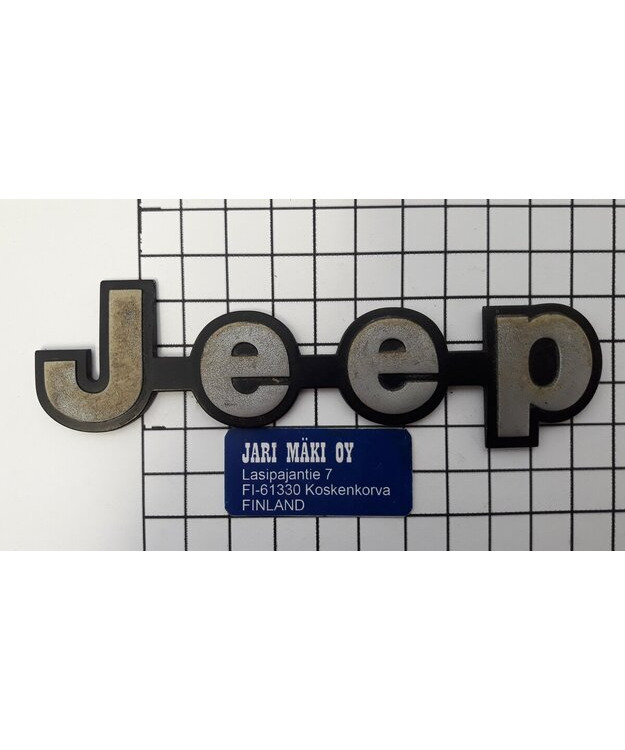 Merkki muovia 5-1/8" Jeep Cherokee 1991-1996 hopea