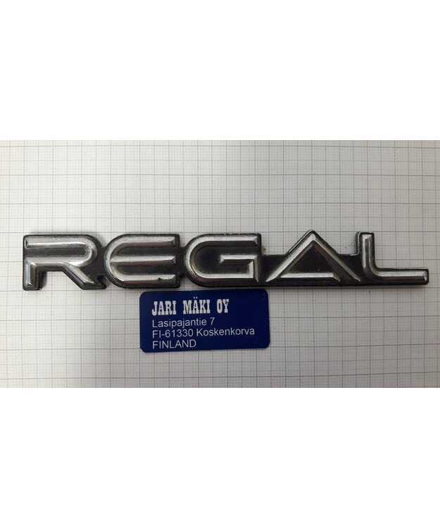 Merkki muovia 5-5/8" Buick Regal