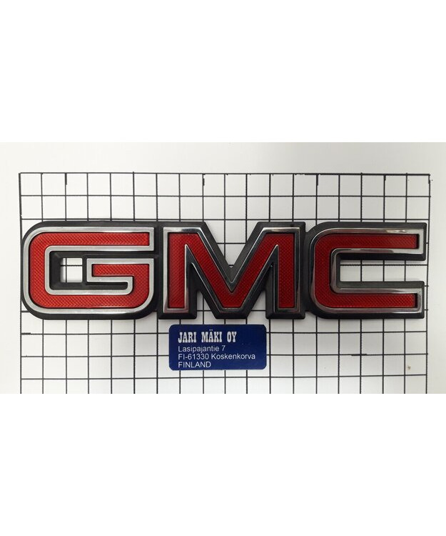 Merkki muovia 7" GMC Savana 1997-2002