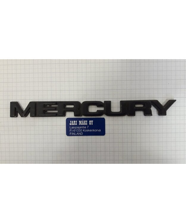 Merkki muovia 7-1/8" Mercury