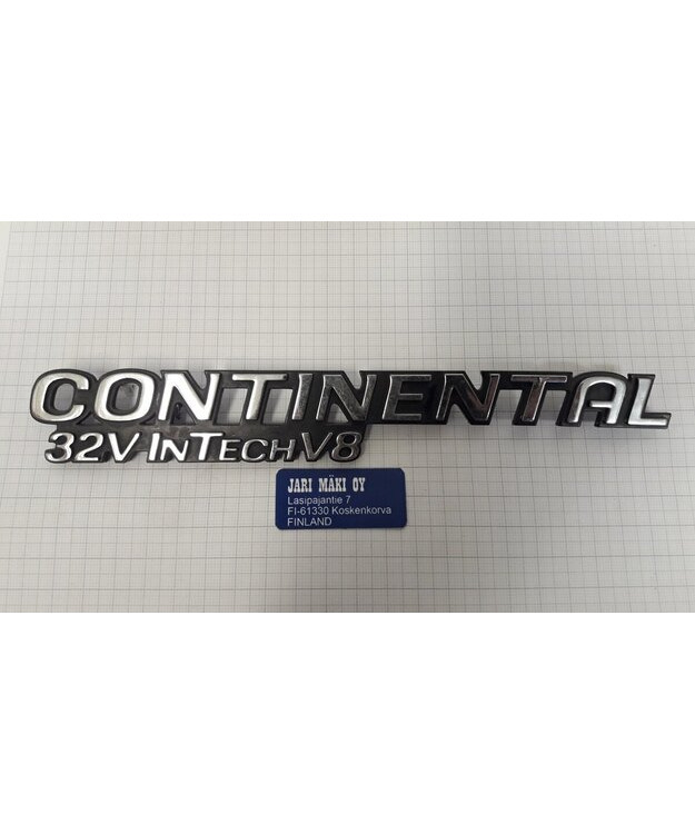 Merkki muovia 8-1/4" Lincoln Continental 1995-2002
